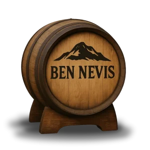Ben Nevis Whisky Cask ExBourbon Hogshead Casks Galore Whisky Scotland Ben Nevis single malt cask ageing in oak with rich malt and fruit character