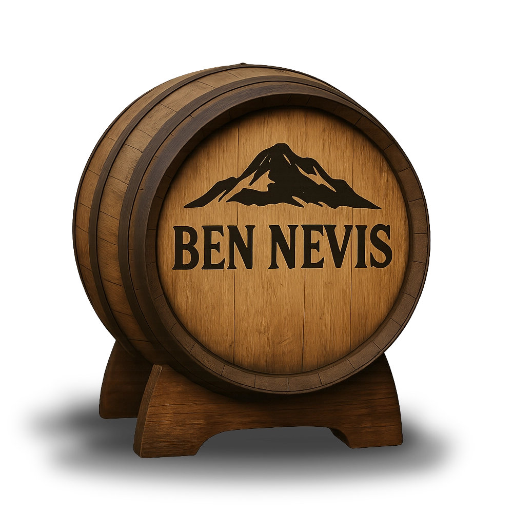 Ben Nevis Whisky Cask ExBourbon Hogshead Casks Galore Whisky Scotland Casks Galore Whisky Scotland Ben Nevis single malt cask ageing in oak with rich malt and fruit character casks galore