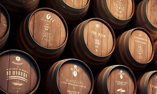 Multiple Scotch whisky casks in warehouse representing a diversified whisky cask investment portfolio