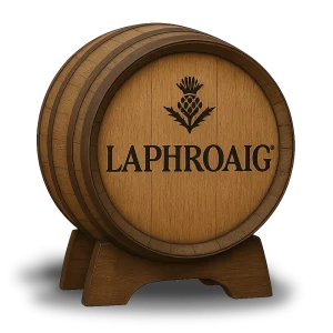 Casks Galore Whisky Scotland 2011 Laphroaig ex bourbon barrel whisky cask with peat smoke and coastal character casks galore