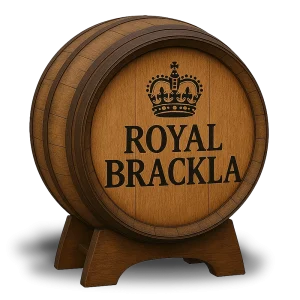 Casks Galore Whisky Scotland Royal Brackla whisky cask in warehouse Highland Scotch cask for sale casks galore