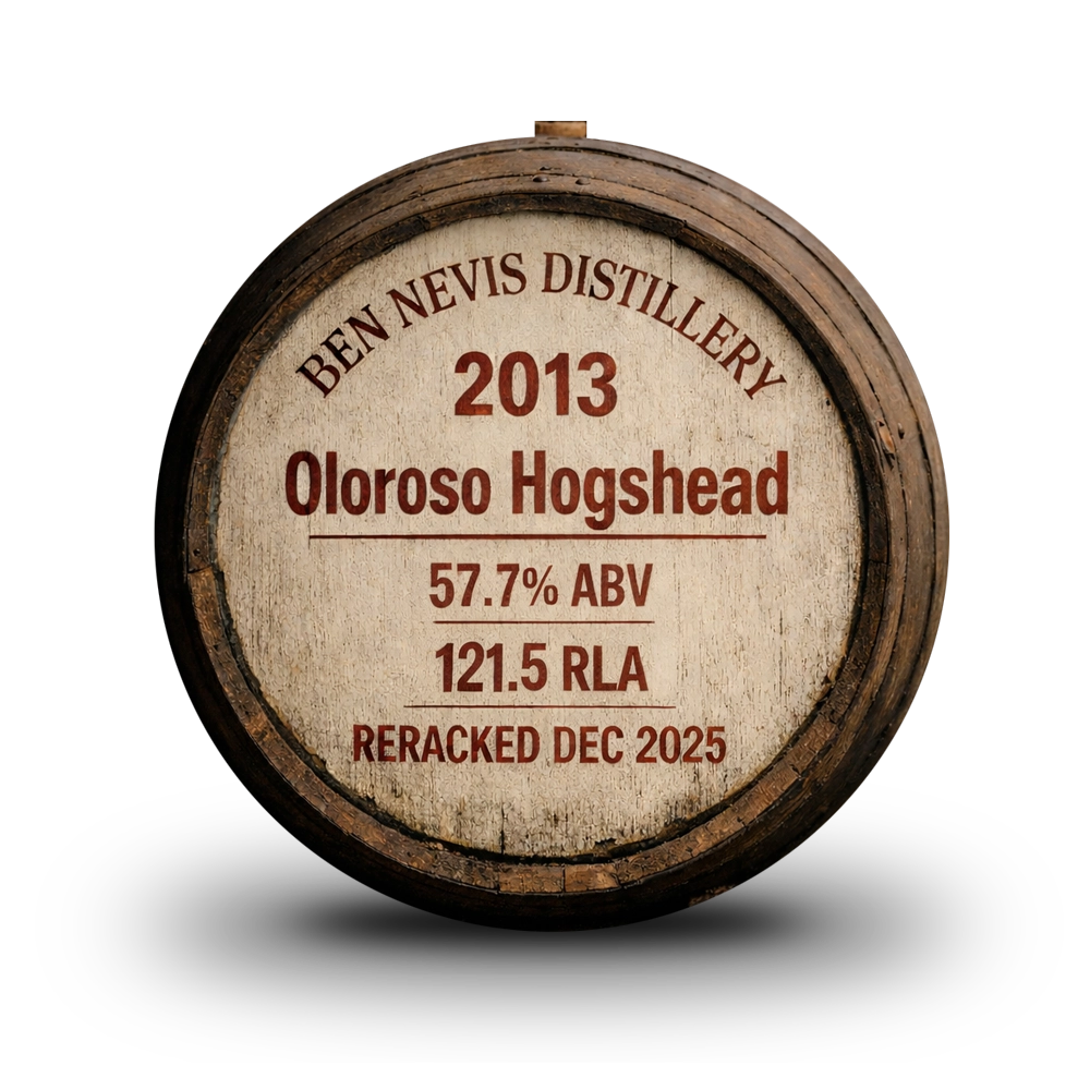 BenNevisOlorosoHogshead2013Cask Casks Galore Whisky Scotland Casks Galore Whisky Scotland casks galore