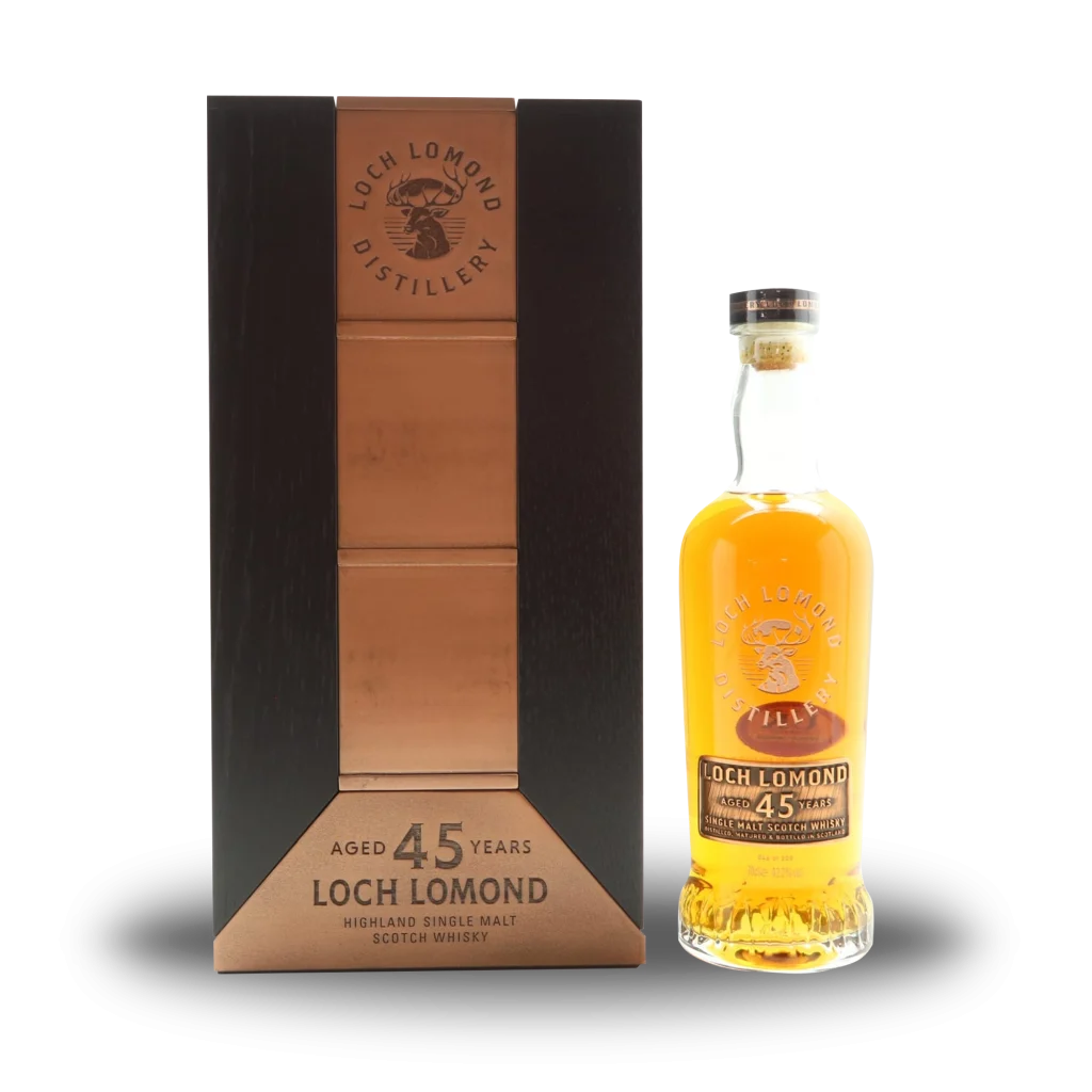 Casks Galore Whisky Scotland Loch Lomond 1973 45 year old Remarkable Stills Series No1 whisky bottle with luxury presentation box casks galore